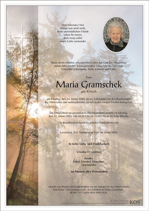 Maria Gramschek